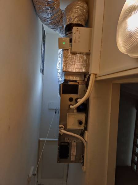 Unité de climatisation gainable Panasonic avec régulation Airzone à Sanary