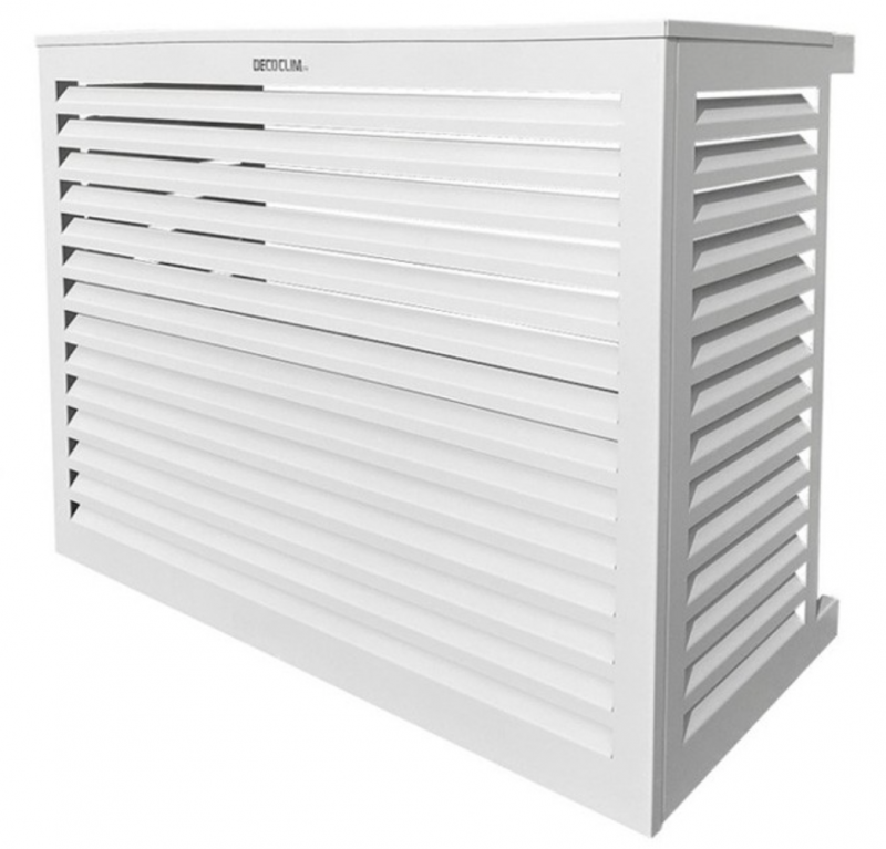 Cache clim alu blanc dans le Var près de Toulon