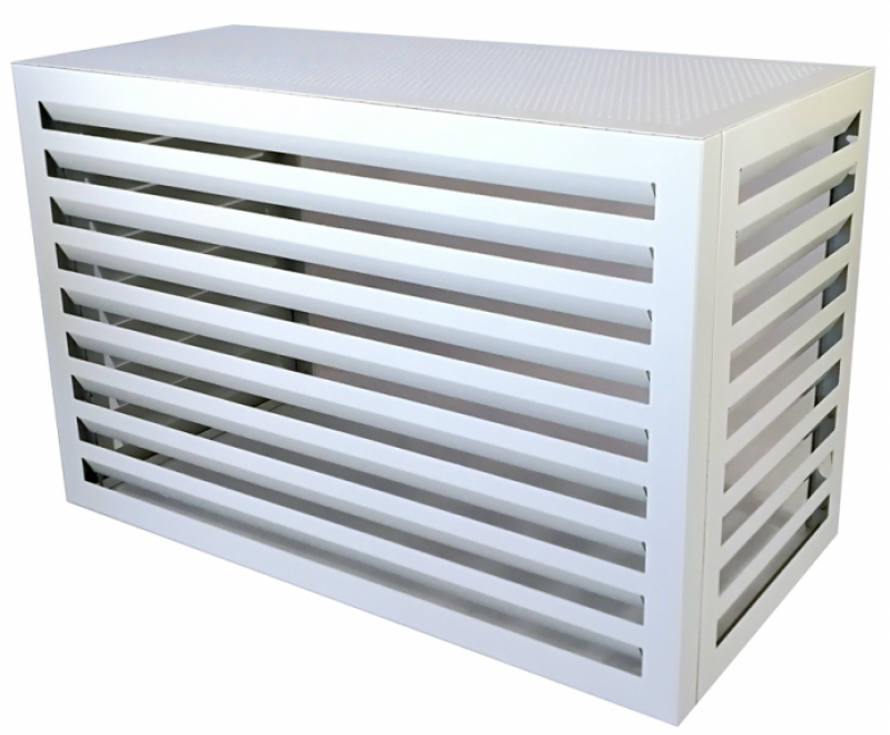 Cache clim aluminium blanc à Sanary sur mer