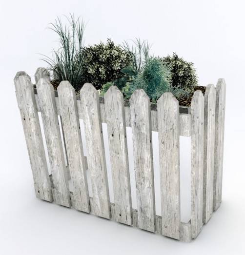 Cache clim en bois blanchi à ollioules