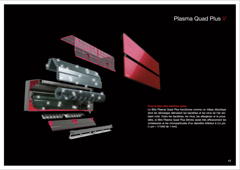 Purificateur d'air de climatisation Mitsubishi Electric