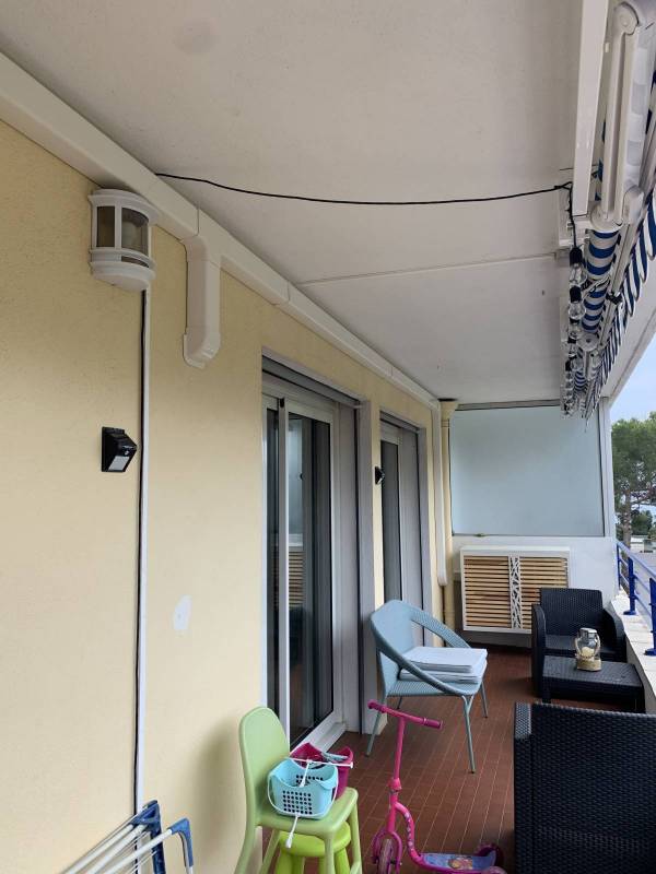 Liaisons clim sur terrasse à Sanary