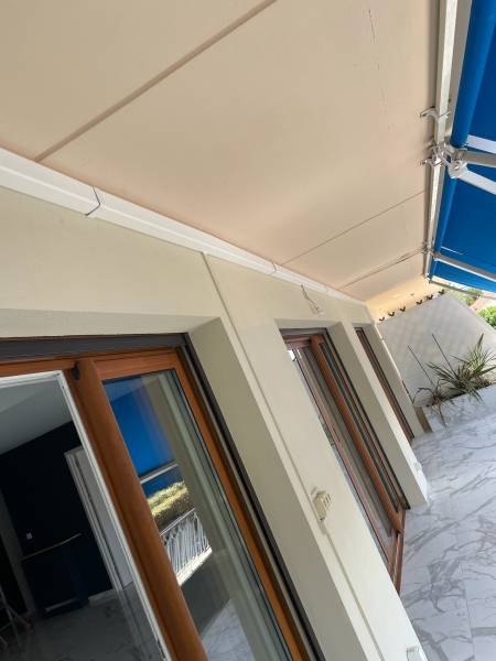 Liaisons frigorifiques sur une terrasse